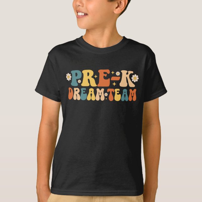Camiseta Equipe de Sonhos Pré-k (Frente)