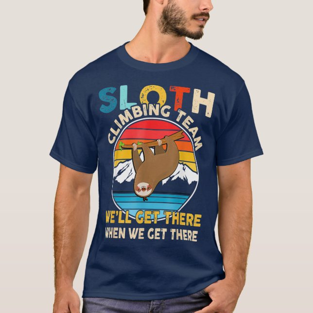Camiseta Equipe de Subida da Lama - Hiperligação da Vintage (Frente)