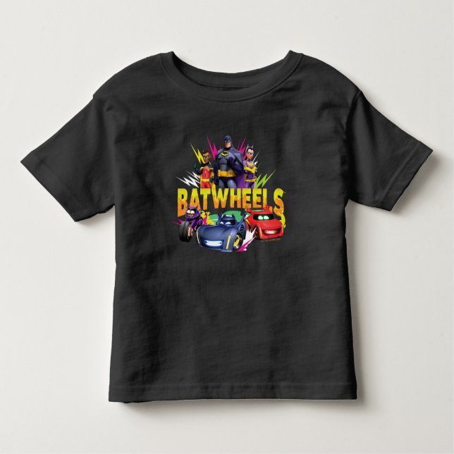 Camiseta Equipe de super-heróis BatWheels™ (Frente)