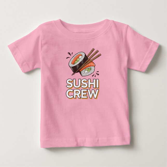 Camiseta Equipe de Sushi (Frente)