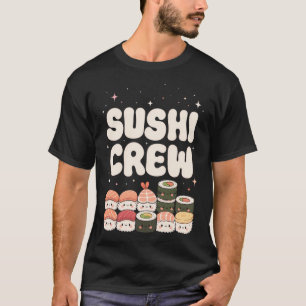 Camiseta Equipe de Sushi, Presente Fofo para Amantes de Sus