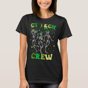 Camiseta Equipe de TC de Esqueleto St Patricks Tomografia C