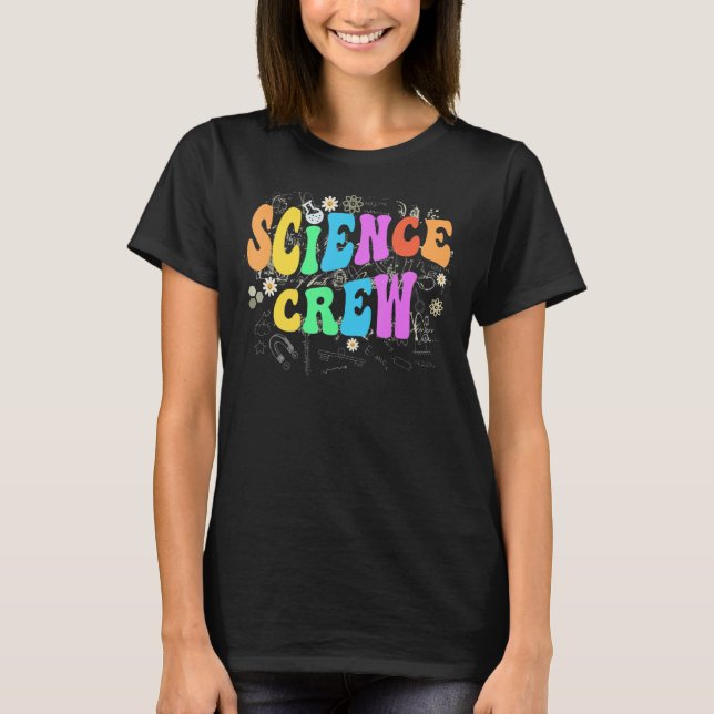 Camiseta Equipe de tecnologia da GroovENCE SCIENCE CREW STE (Frente)
