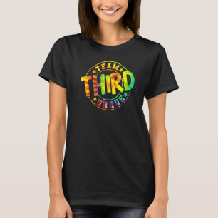 Camiseta Equipe de Tie Dye Terceira Série 3ª Série Professo
