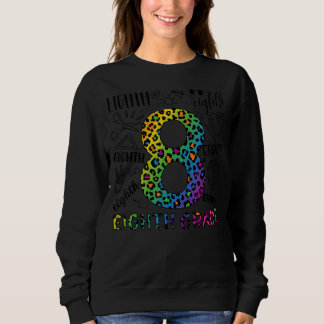 Camiseta Equipe de Tipografia do 8º ano Leopardo - Chá do 8