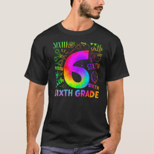 Camiseta Equipe de Tipografia Tie Dye 6 Grade Teac