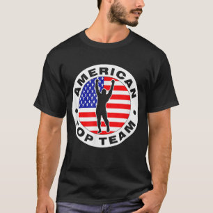 Camiseta Equipe de topo americano jiu jitsu