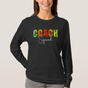 Camiseta Equipe de Treinadores Dia de Apreciação Tie Dye Ol