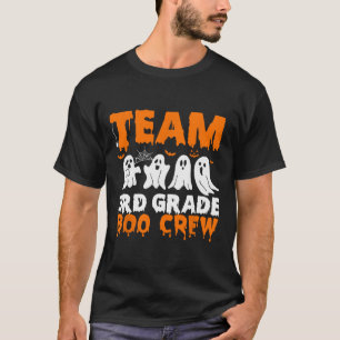 Camiseta Equipe de Tripulação de Boo do 3º ano