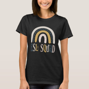 Camiseta Equipe de Tripulação de Professores Esquadrão ESL