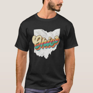 Camiseta Equipe De Tripulação De Vintagem Da Esquadra Ohioa