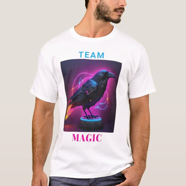 CAMISETA "EQUIPE DE TRIPULAÇÃO MÁGICA" (Frente)