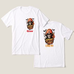 Camiseta Equipe de Vibrações Assustadoras do Esqueleto de H
