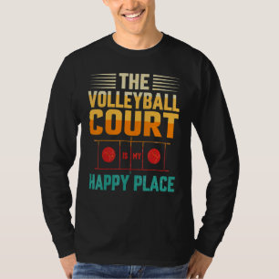 Camiseta Equipe de Volei de Retro Esportivo Rede de Esporte