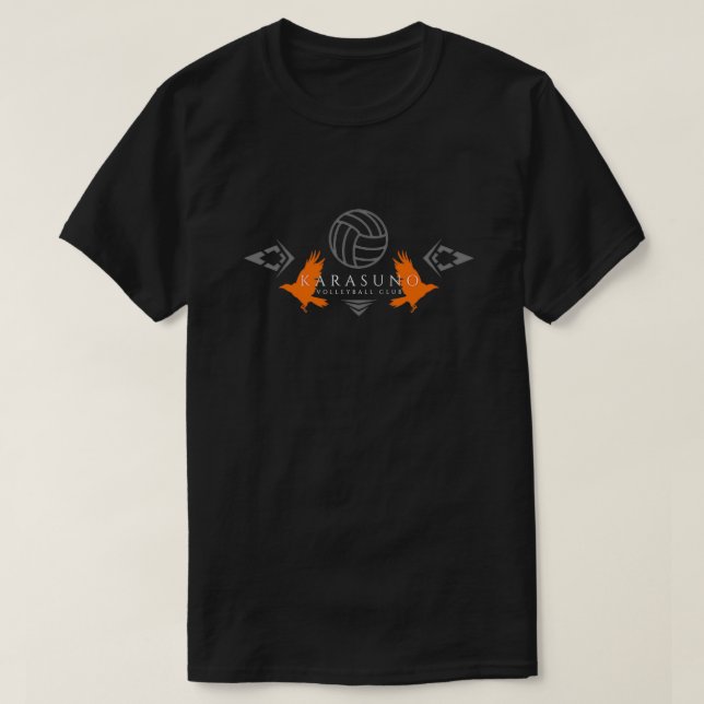 Camiseta Equipe de vôlei Karasuno High Haikyuu (Frente do Design)