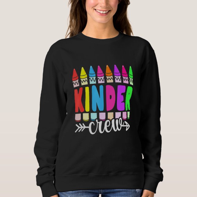 Camiseta Equipe de Volta à Escola Jardim de Infância Turma  (Frente)