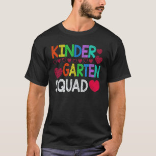 Camiseta Equipe de Volta às Aulas Turma de Jardim de Infânc