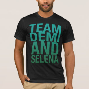 Camiseta Equipe Demi e Selena