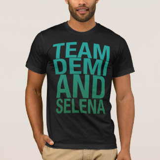 Camiseta Equipe Demi e Selena