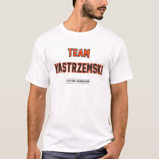 Camiseta Equipe Distante Yastrzemski Nome da família orgulh