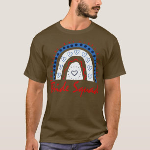Camiseta Equipe Divertida da Noiva Esquadra de Despedida de