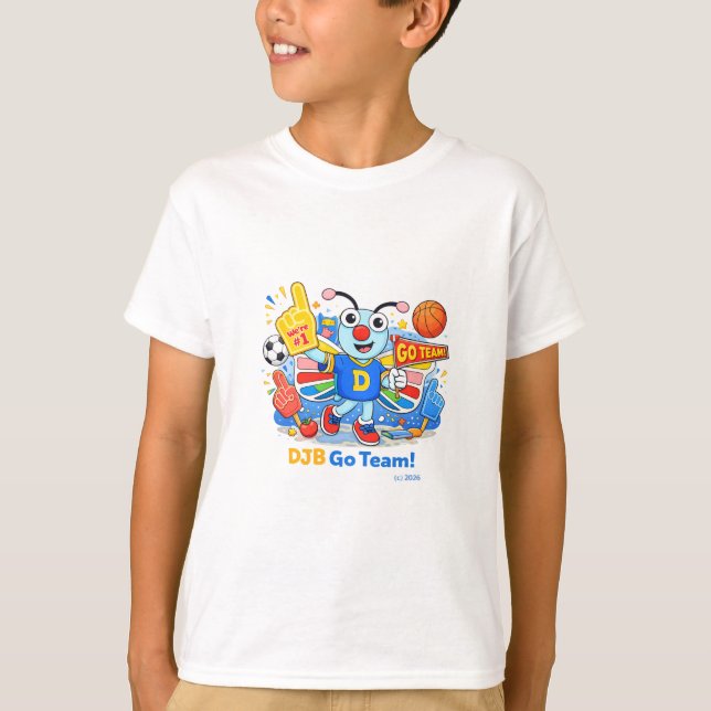 Camiseta Equipe DJB Go! (Frente)