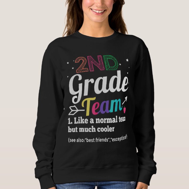 Camiseta Equipe do 2º ano como uma equipe normal, mas muito (Frente)
