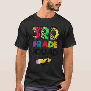 Camiseta Equipe do 3º ano Esquadrão Leopardo Professores do