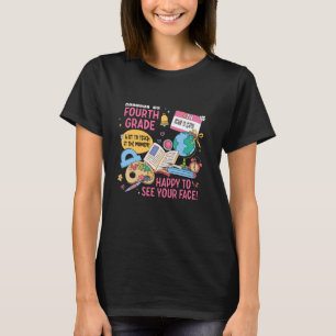 Camiseta Equipe do 4º ano do 4º ano de retorno à escola