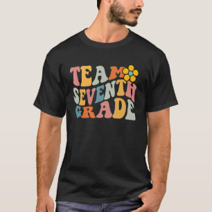 Camiseta Equipe do 7º ano Graus de 7 de Ondas de Groovy