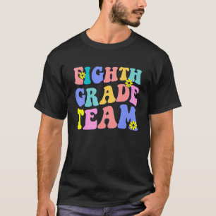 Camiseta Equipe do 8º ano Grava Jovens Professoras Retro Mu