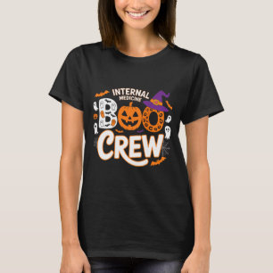 Camiseta Equipe do Boo de Clínica Médica Médicos de Hallowe