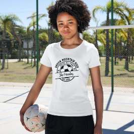 Camiseta Equipe do clube de escola: número de jogador