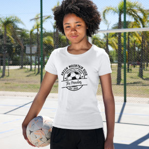 Camiseta Equipe do clube de escola: número de jogador