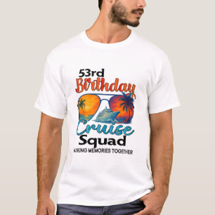 Camiseta Equipe do Cruzeiro de Aniversário de 53 Anos Amigo