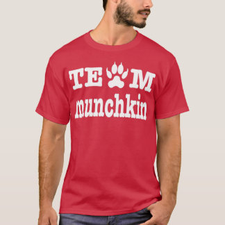 Camiseta Equipe do dono do gato Munchkin Cat Kitty Lovers s