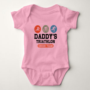 Camiseta Equipe do elogio do Triathlon do pai