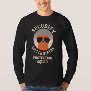 Camiseta Equipe do Esquadrão de Proteção Irmã de Segurança