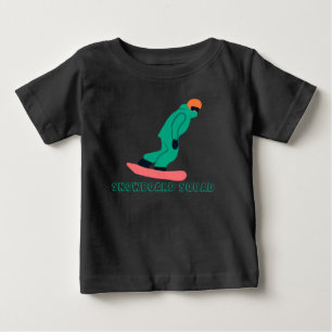 Camiseta Equipe do Esquadrão Freeride Snowboarder