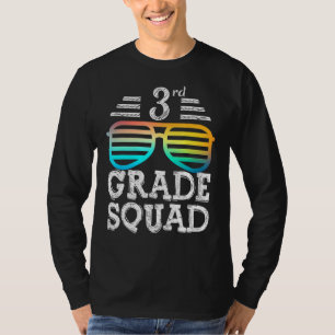 Camiseta Equipe do Esquadrão legal do 3º ano de volta ao Gr
