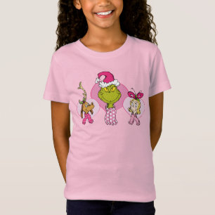 Camiseta Equipe do Grinch em Retrato de Pink Valentine