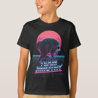 Camiseta Equipe do Guaxinim Divertido Lixo Panda Jimothy Ma