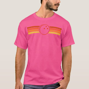 Camiseta Equipe do Jogador de Bola da Boliche Bowler
