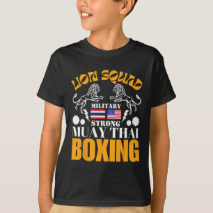 Camiseta Equipe do Leão Tailândia Kickboxing Muay Thai Mma