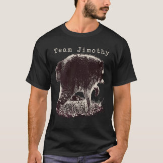 Camiseta Equipe do Lindo Guaxinim Jimothy Roupa Engraçada p