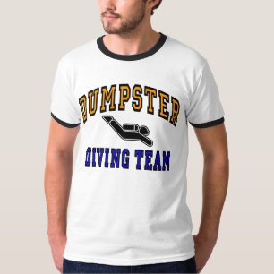 Camiseta Equipe do mergulho do contentor