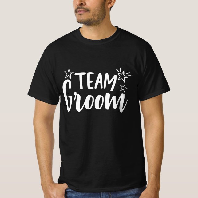 Camiseta Equipe do Noivo (Frente)