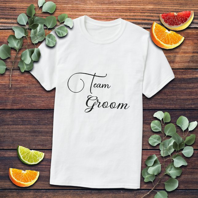 Camiseta Equipe do Noivo (Criador carregado)