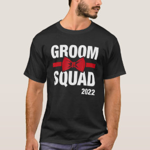 Camiseta Equipe do Noivo 2022 Festa de Despedida de Solteir