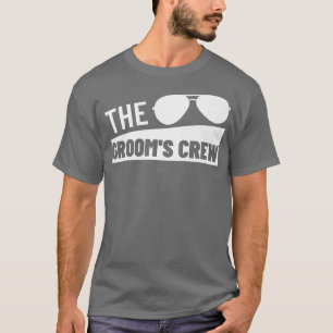 Camiseta Equipe do Noivo Esquadrão de Casamento Melhor Amig